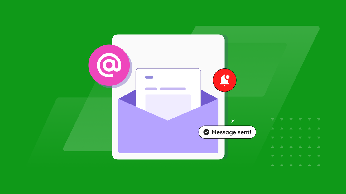 Illustratie van e-mail marketing voor mkb en zzp'ers.