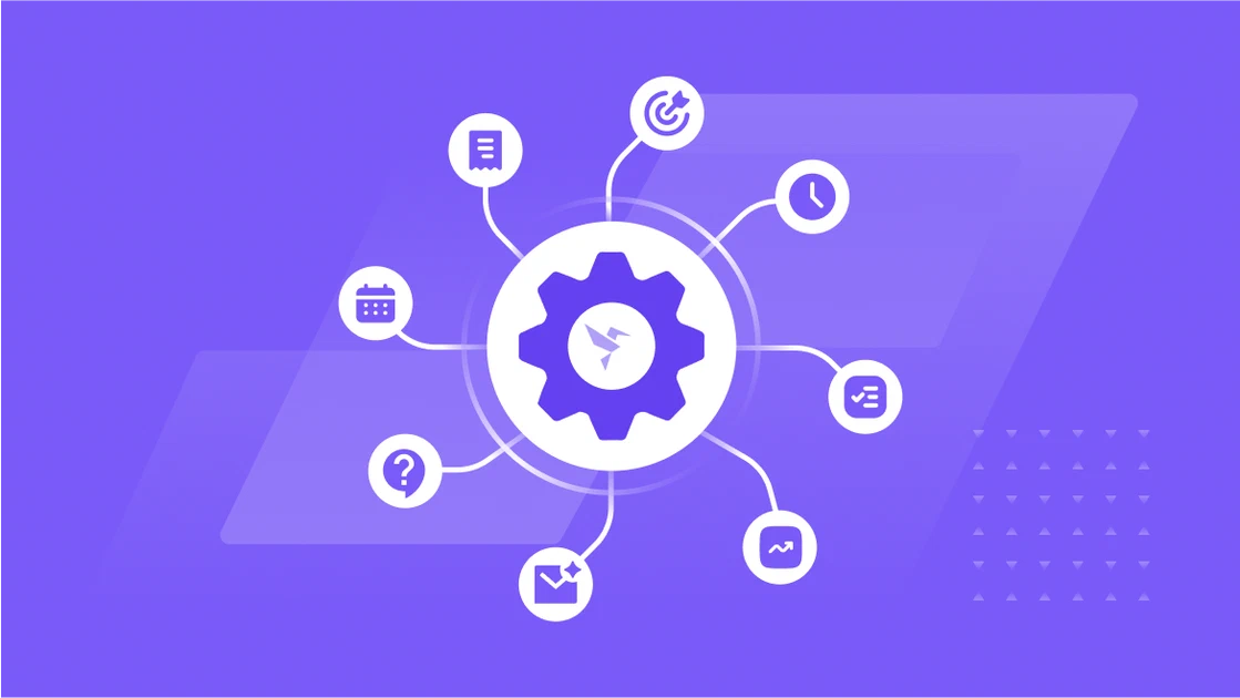 Illustration of workflow automation for business efficiency.
