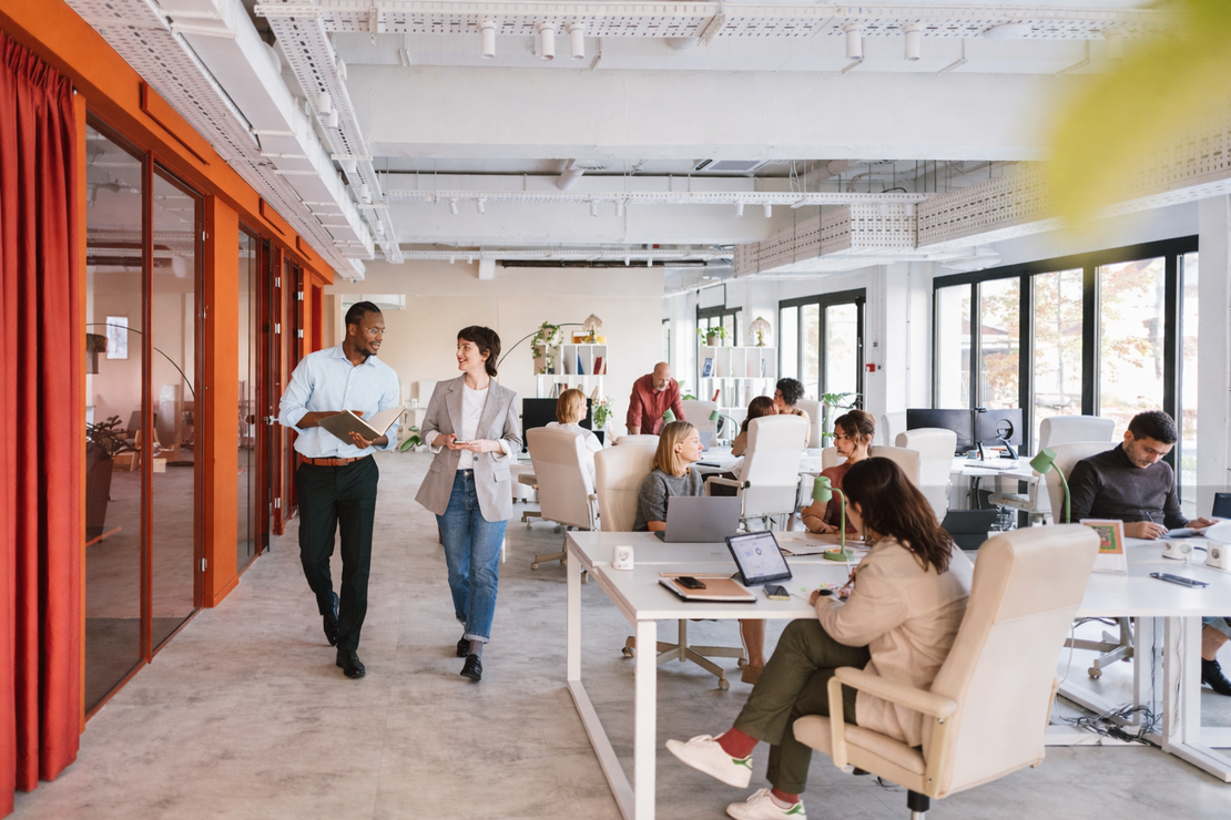 Consultant reviewing client engagements and billable hours in FlowQi